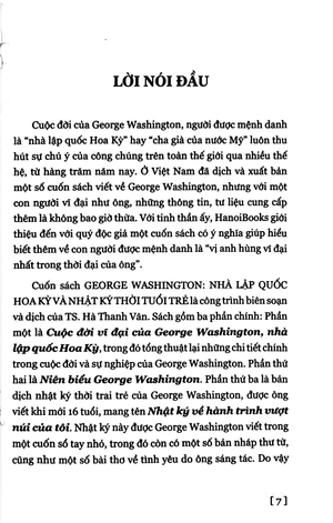 george washington - nhà lập quốc hoa kỳ và nhật ký thời tuổi trẻ