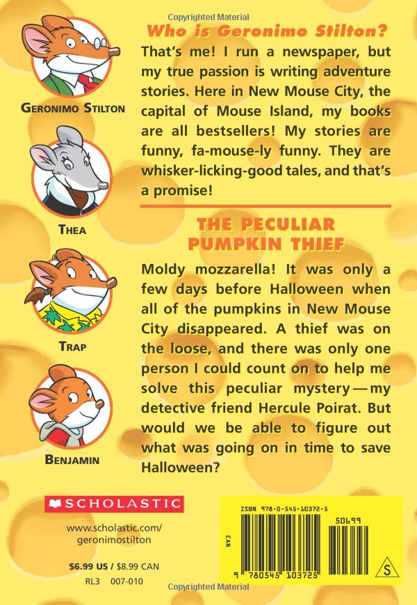 geronimo stilton #42: the peculiar pumpkin thief