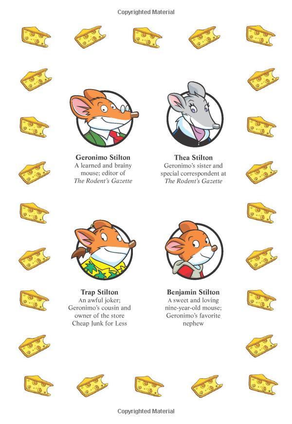 geronimo stilton# 57: the stinky cheese vacation