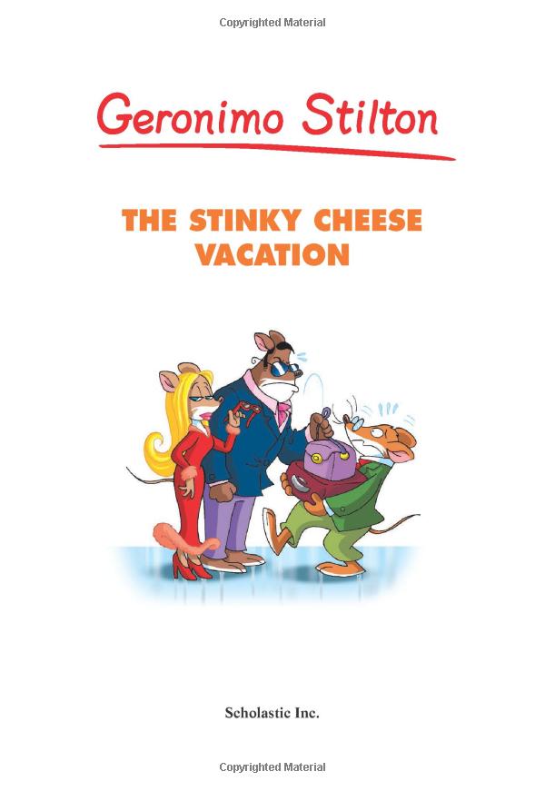 geronimo stilton# 57: the stinky cheese vacation