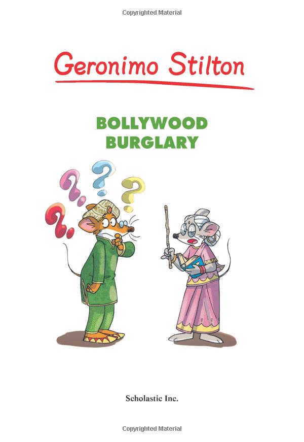 geronimo stilton #65: bollywood burglary