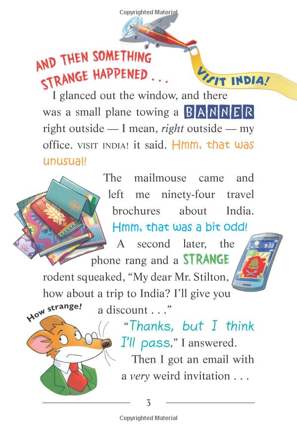 geronimo stilton #65: bollywood burglary