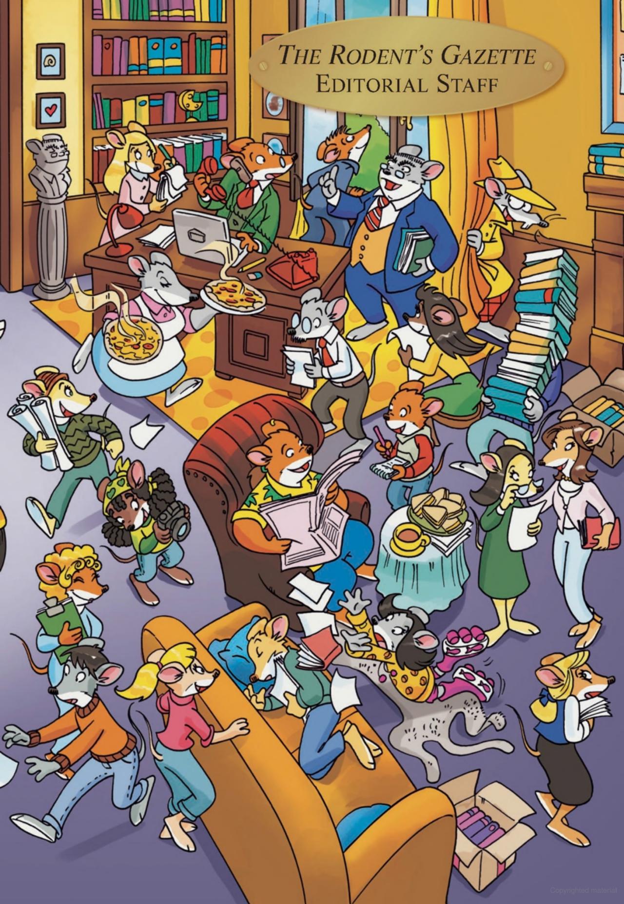 geronimo stilton - book 10 - all because of a cup of coffee