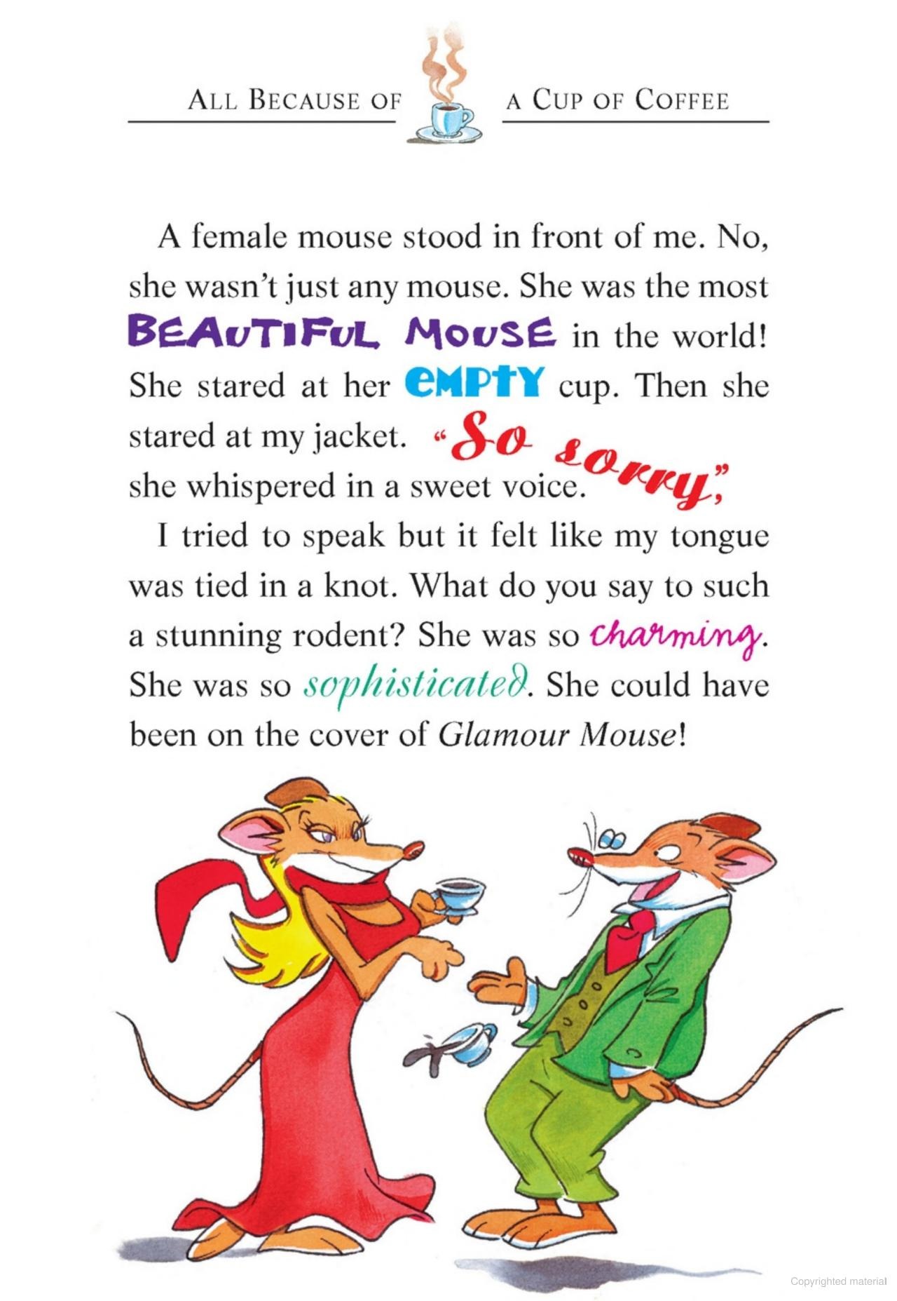 geronimo stilton - book 10 - all because of a cup of coffee