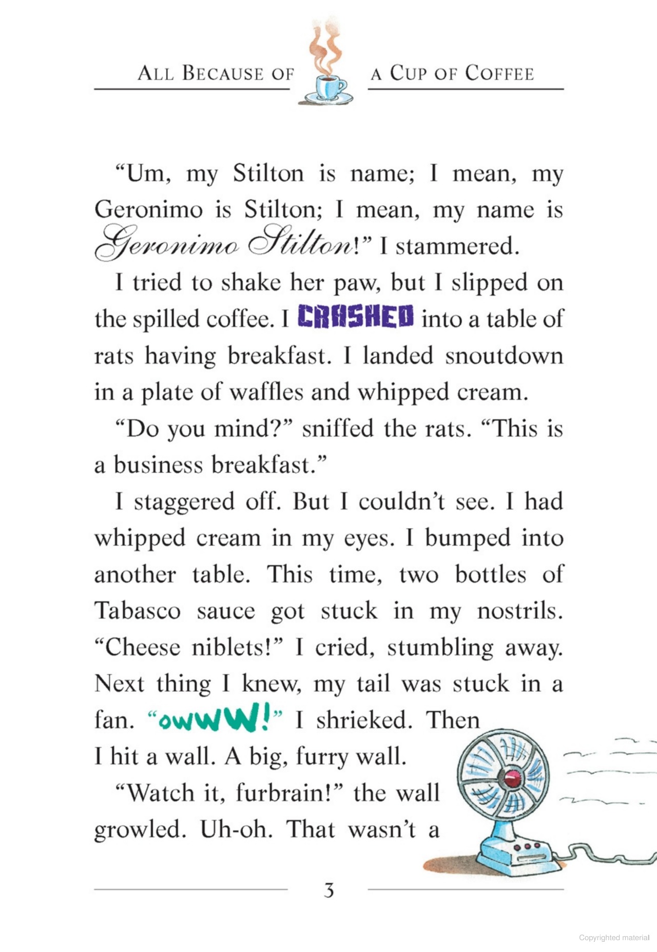 geronimo stilton - book 10 - all because of a cup of coffee