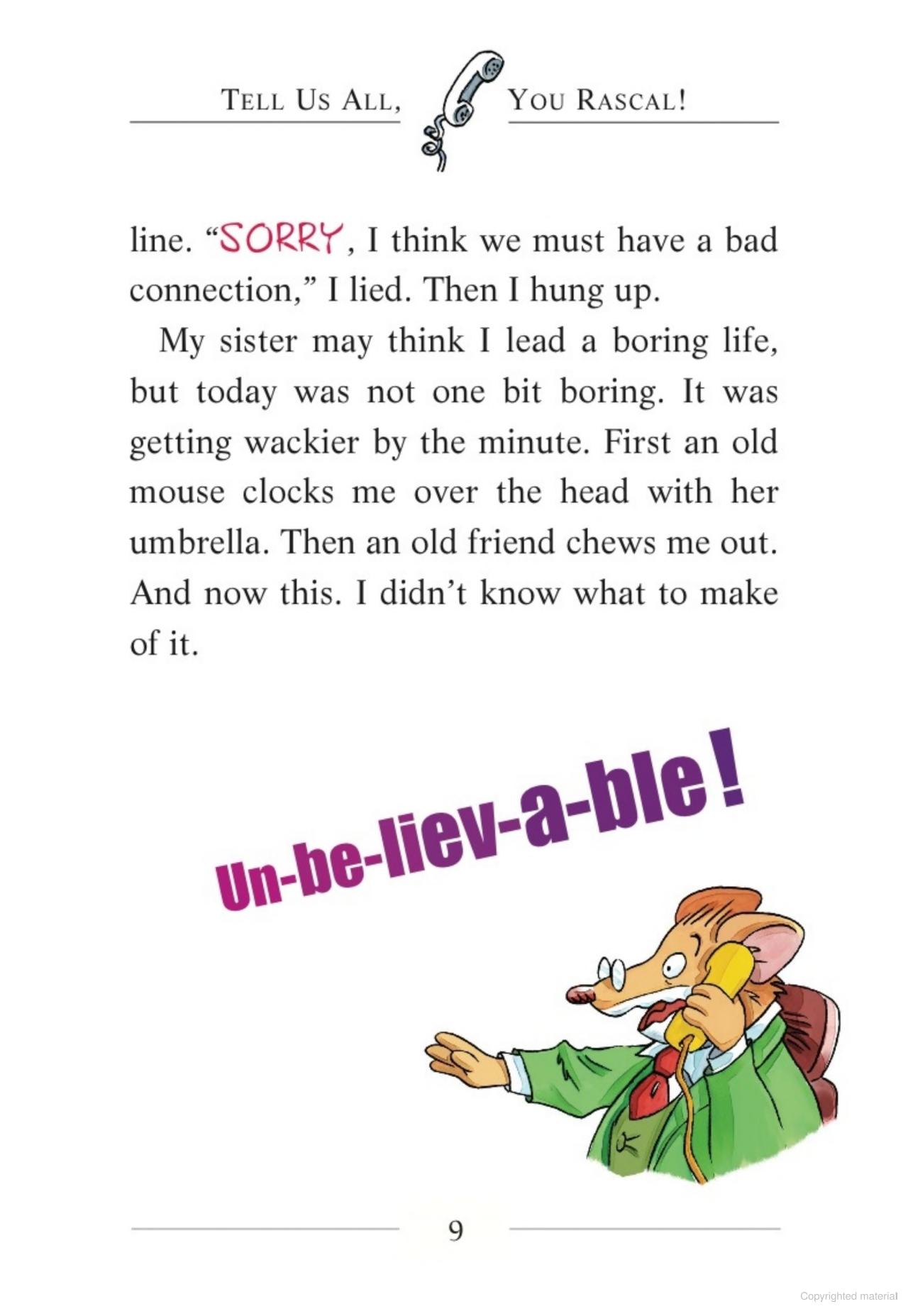 geronimo stilton - book 6 - paws off, cheddarface!