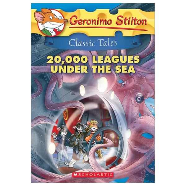 geronimo stilton classic tales - book 10 - twenty thousands leagues under the sea