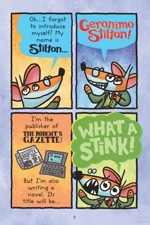 geronimo stilton graphic novel - book 1 - the sewer rat stink