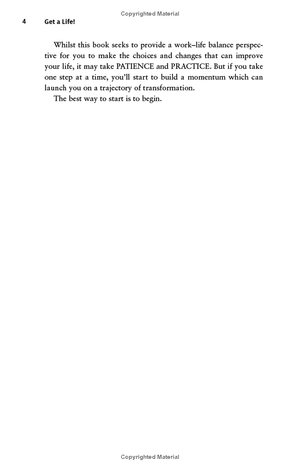 get a life!: creating a successful work-life balance