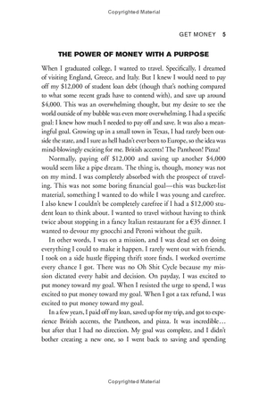 get money: live the life you want, not just the life you can afford