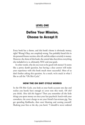 get money: live the life you want, not just the life you can afford