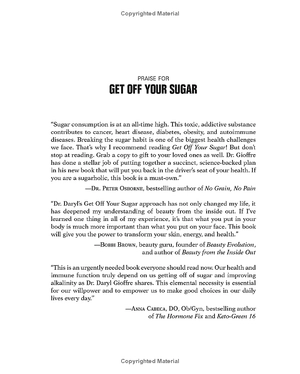 get off your sugar: burn the fat, crush your cravings, and go from stress eating to strength eating