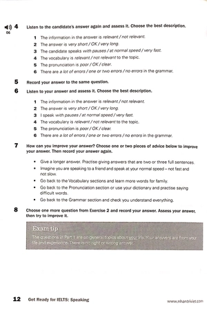 get ready for ielts speaking (kèm cd)