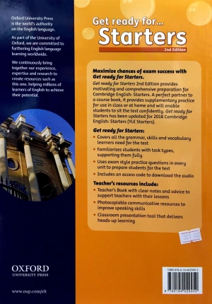 get ready for starters: sb with downloadable audio: maximize chances of exam