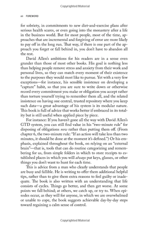 getting things done : the art of stress-free productivity