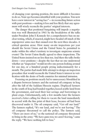 getting to yes: negotiating an agreement without giving in