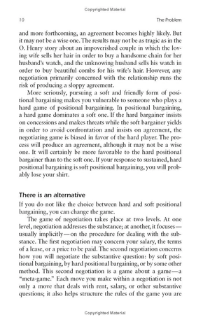 getting to yes: negotiating an agreement without giving in