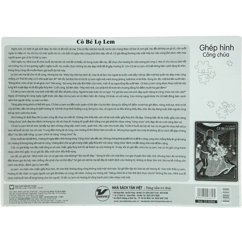 ghép hình - cô bé lọ lem