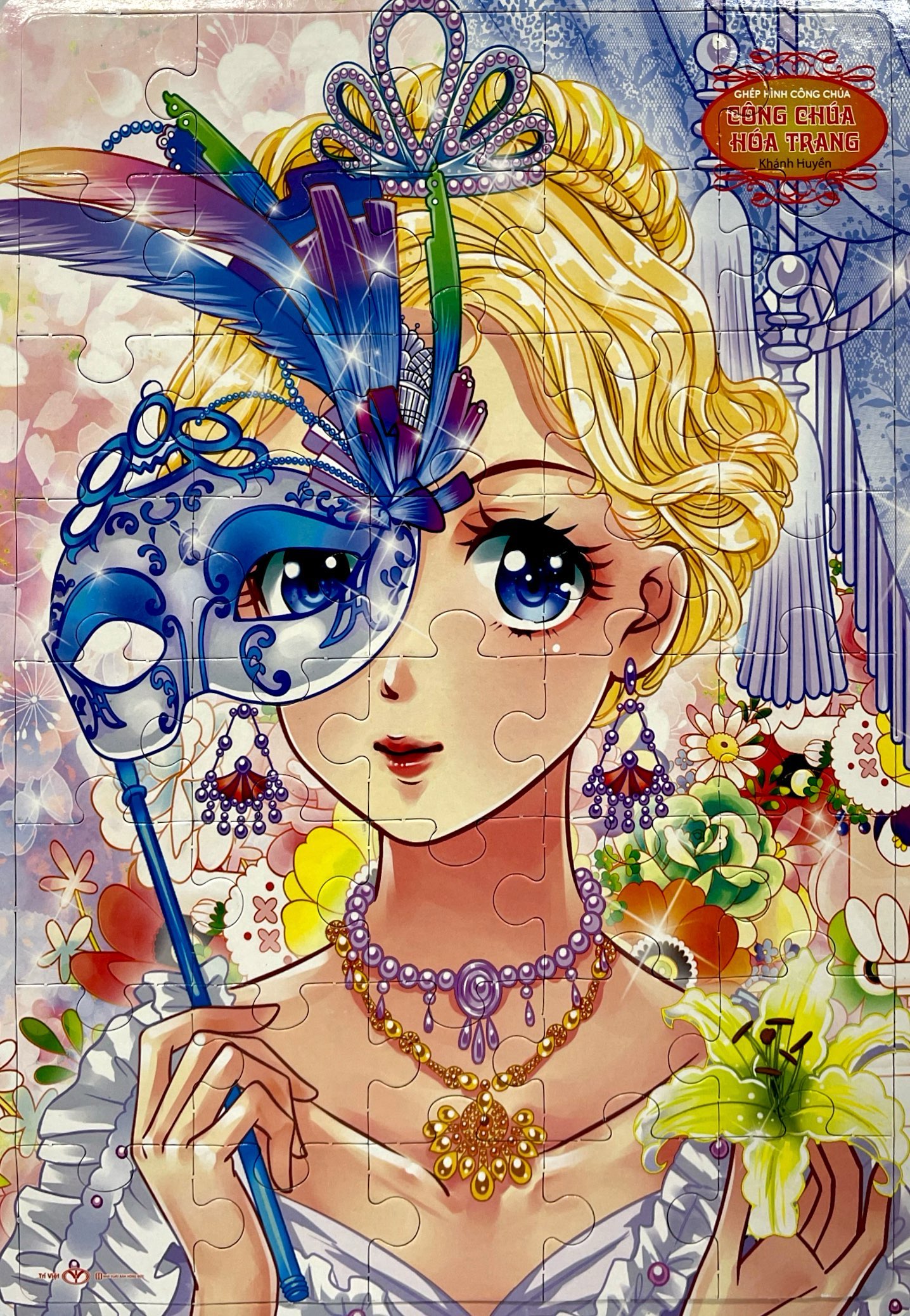 ghép hình công chúa - công chúa hóa trang