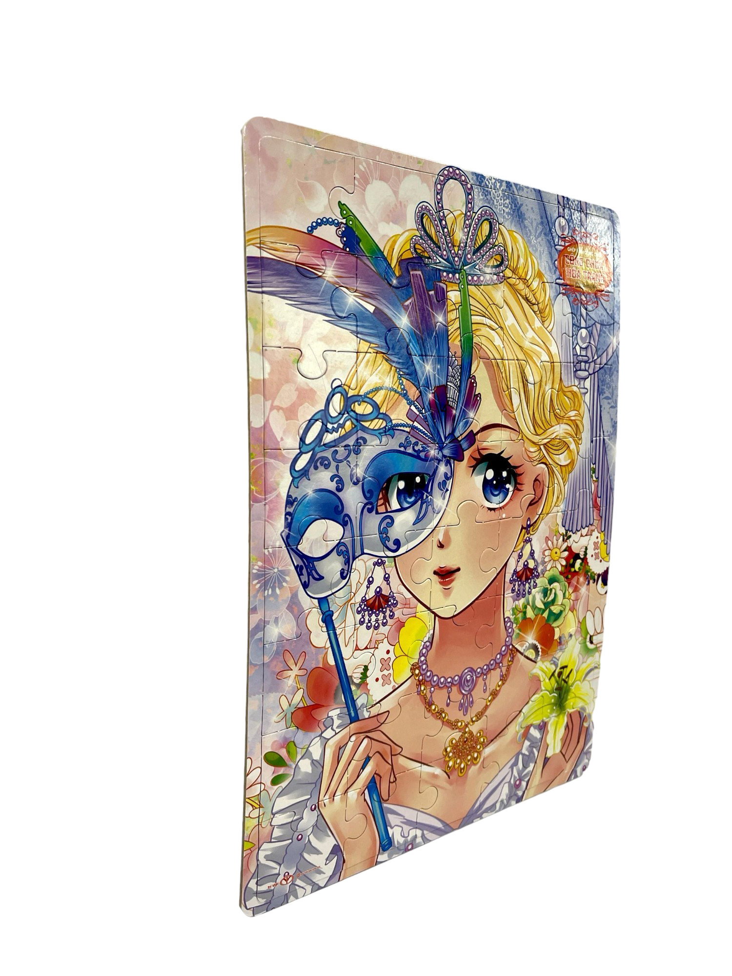 ghép hình công chúa - công chúa hóa trang