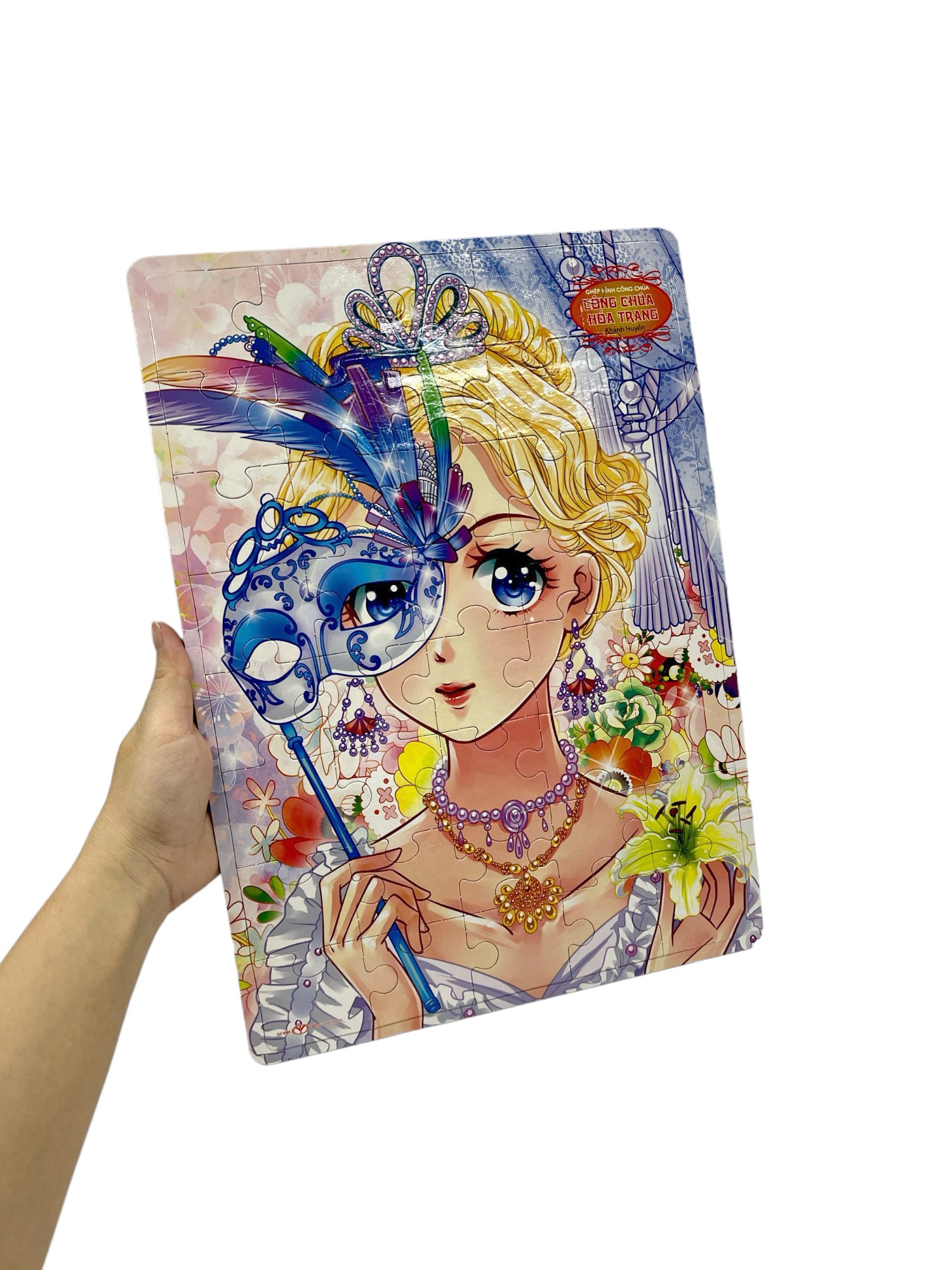 ghép hình công chúa - công chúa hóa trang