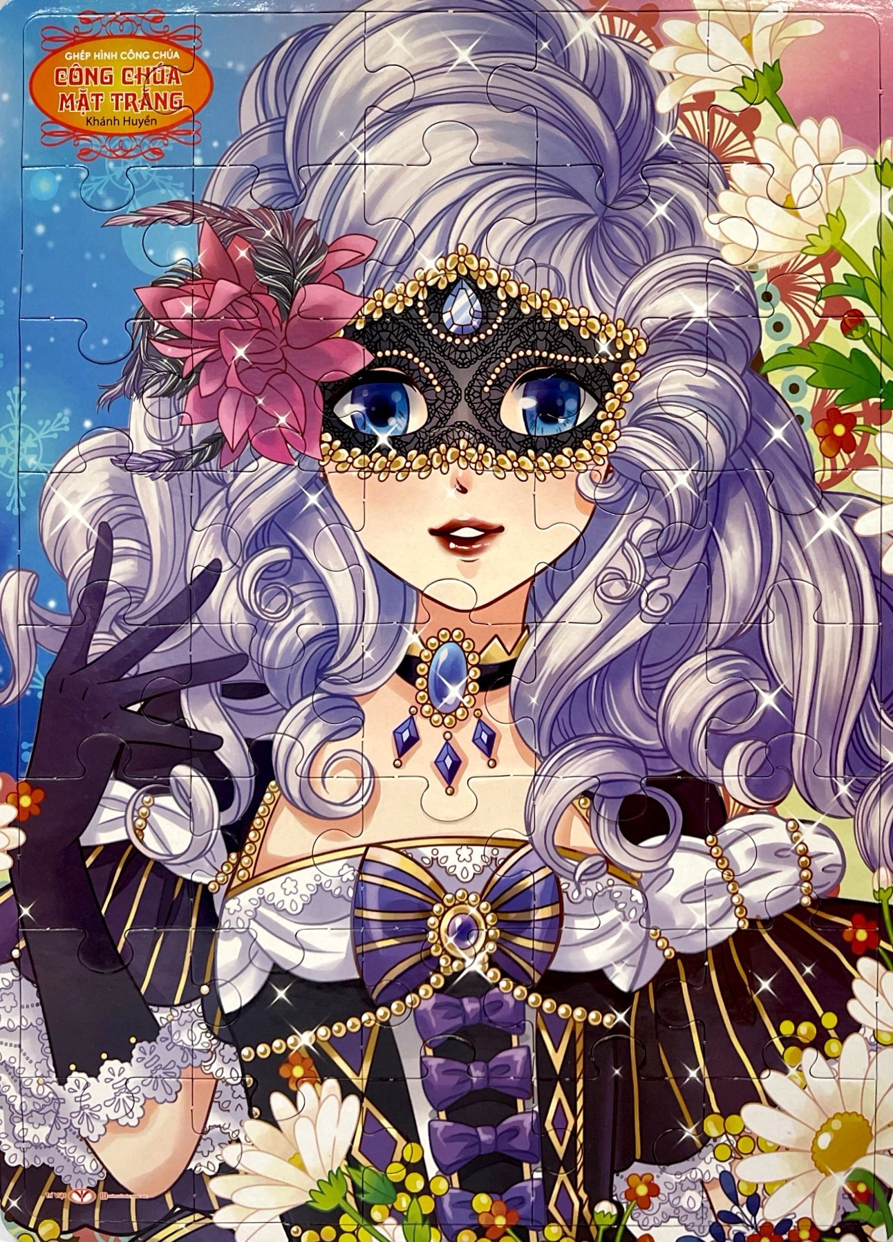 ghép hình công chúa - công chúa mặt trăng