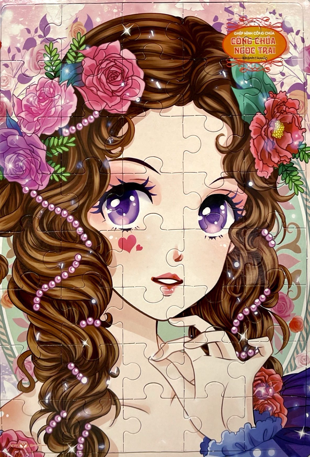 ghép hình công chúa - công chúa ngọc trai