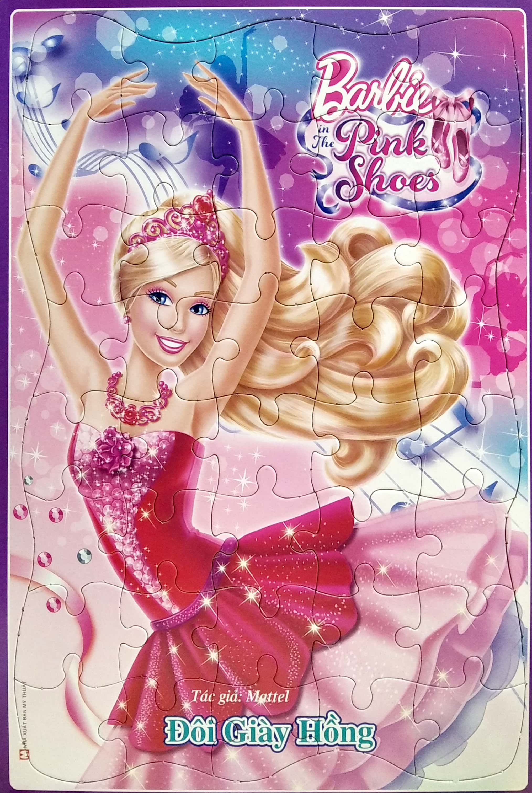 ghép hình - đôi giày hồng