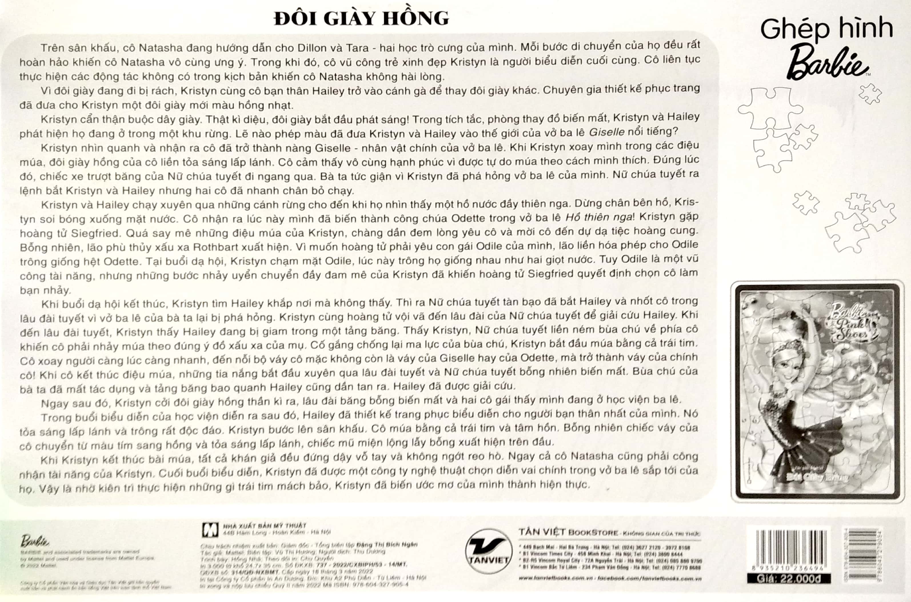 ghép hình - đôi giày hồng