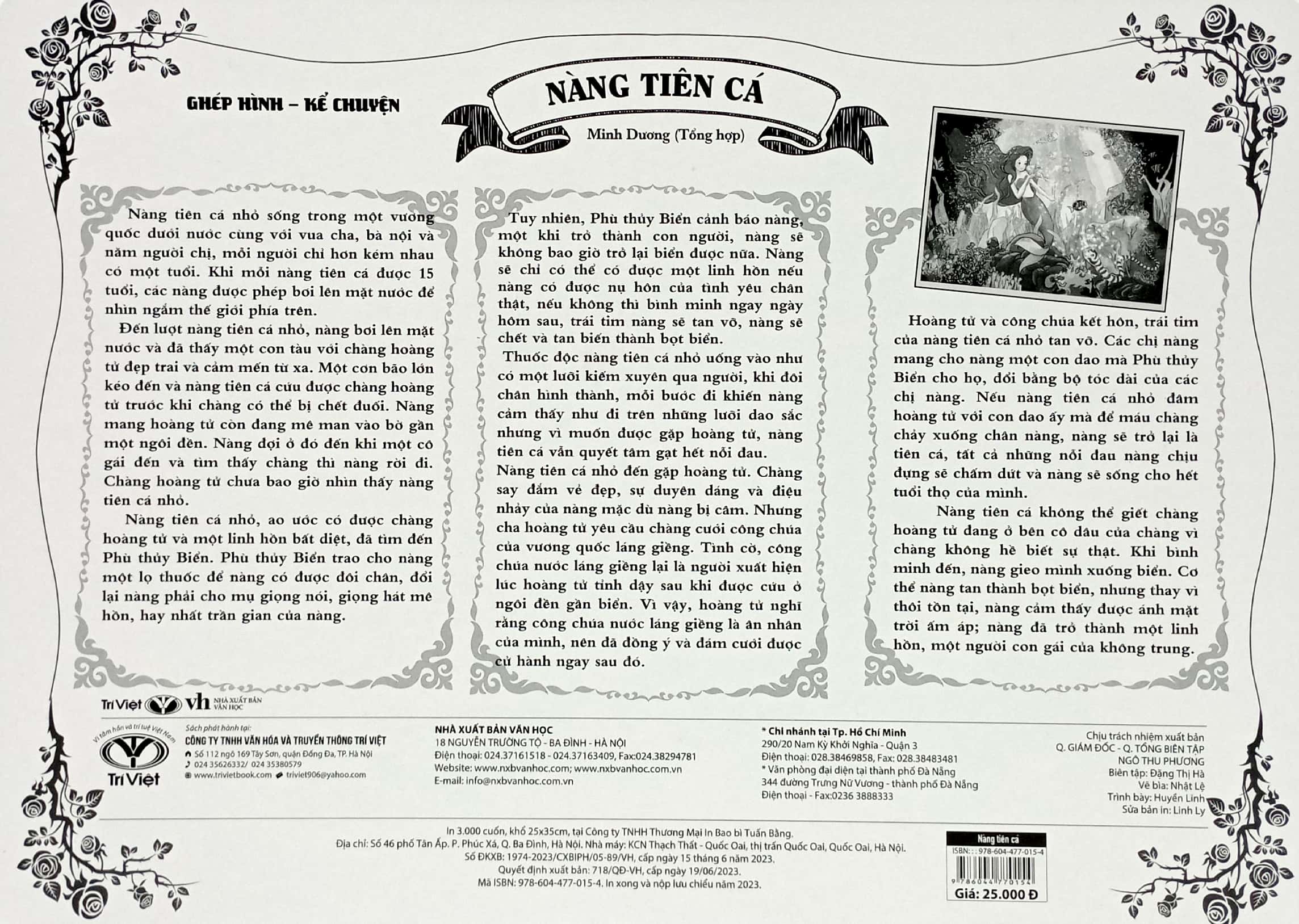 ghép hình - kể chuyện: nàng tiên cá