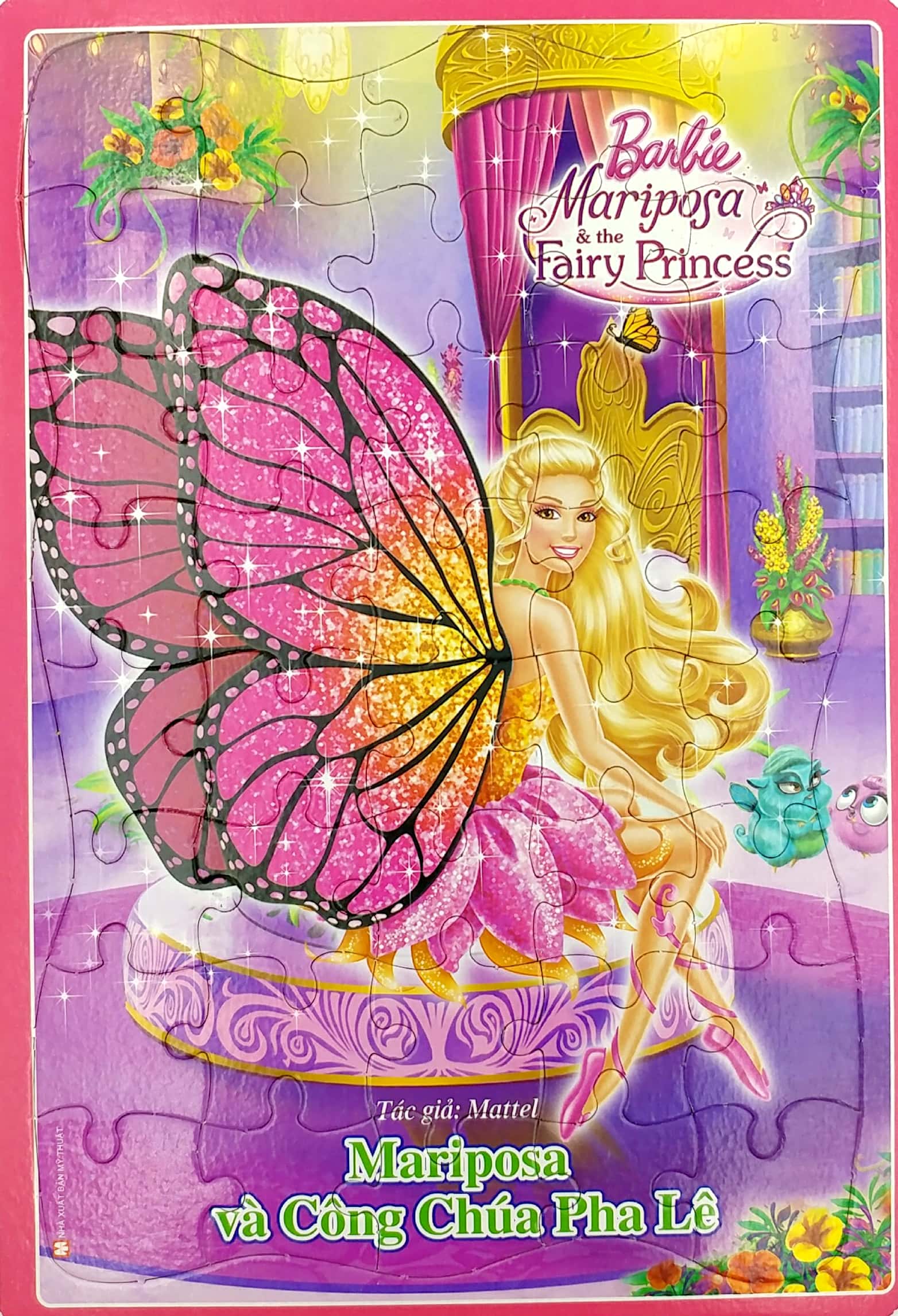 ghép hình - mariposa và công chúa pha lê