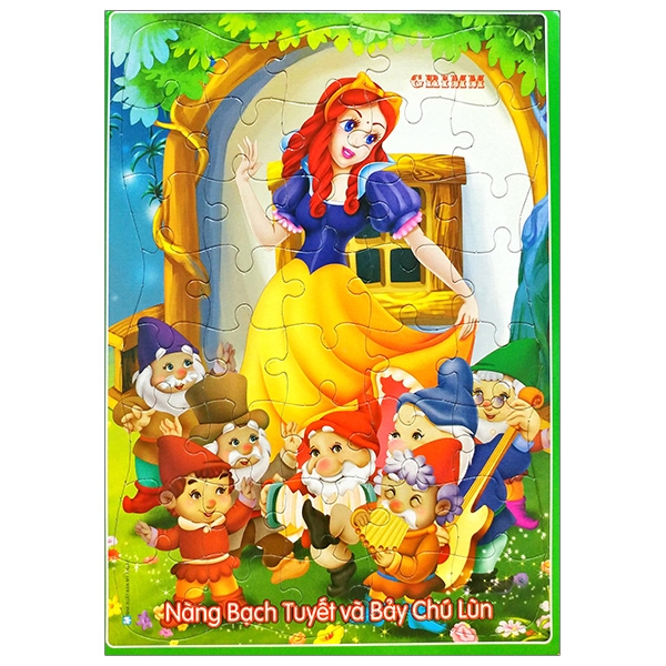 ghép hình - nàng bạch tuyết và bảy chú lùn