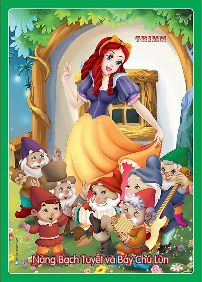 ghép hình - nàng bạch tuyết và bảy chú lùn