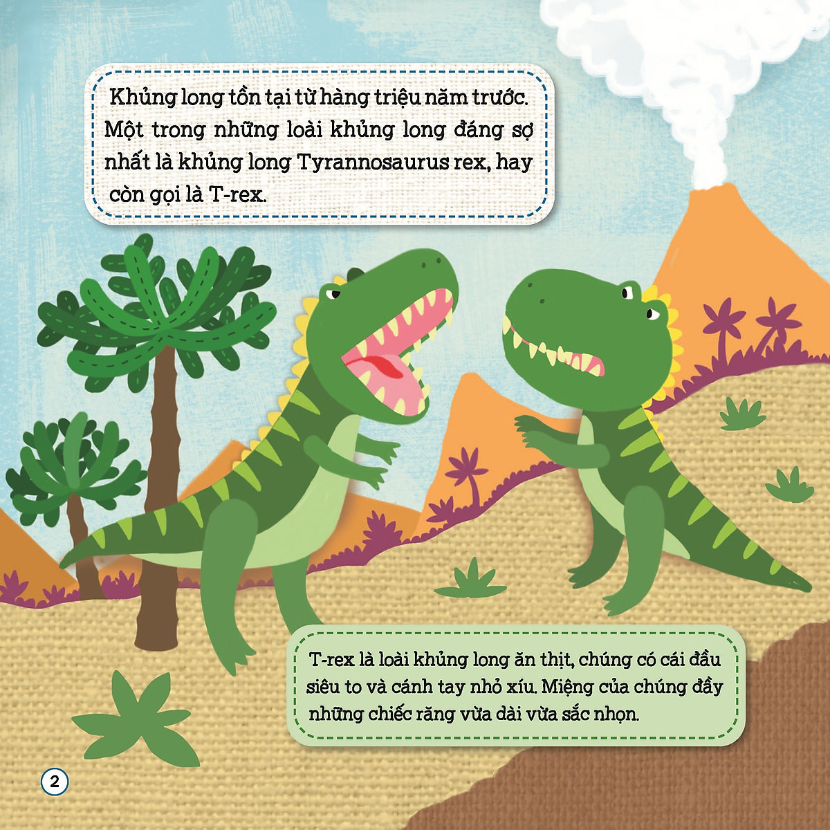 ghép hình phát triển iq - chuyện kể về khủng long