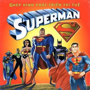 ghép hình phát triển trí tuệ - superman