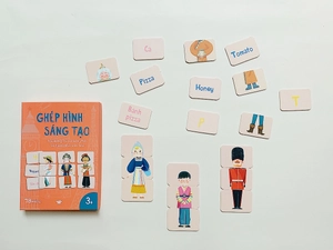 ghép hình sáng tạo - học bảng chữ cái tiếng anh và khám phá văn hóa