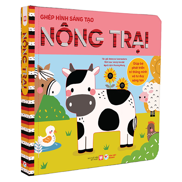 ghép hình sáng tạo - nông trại