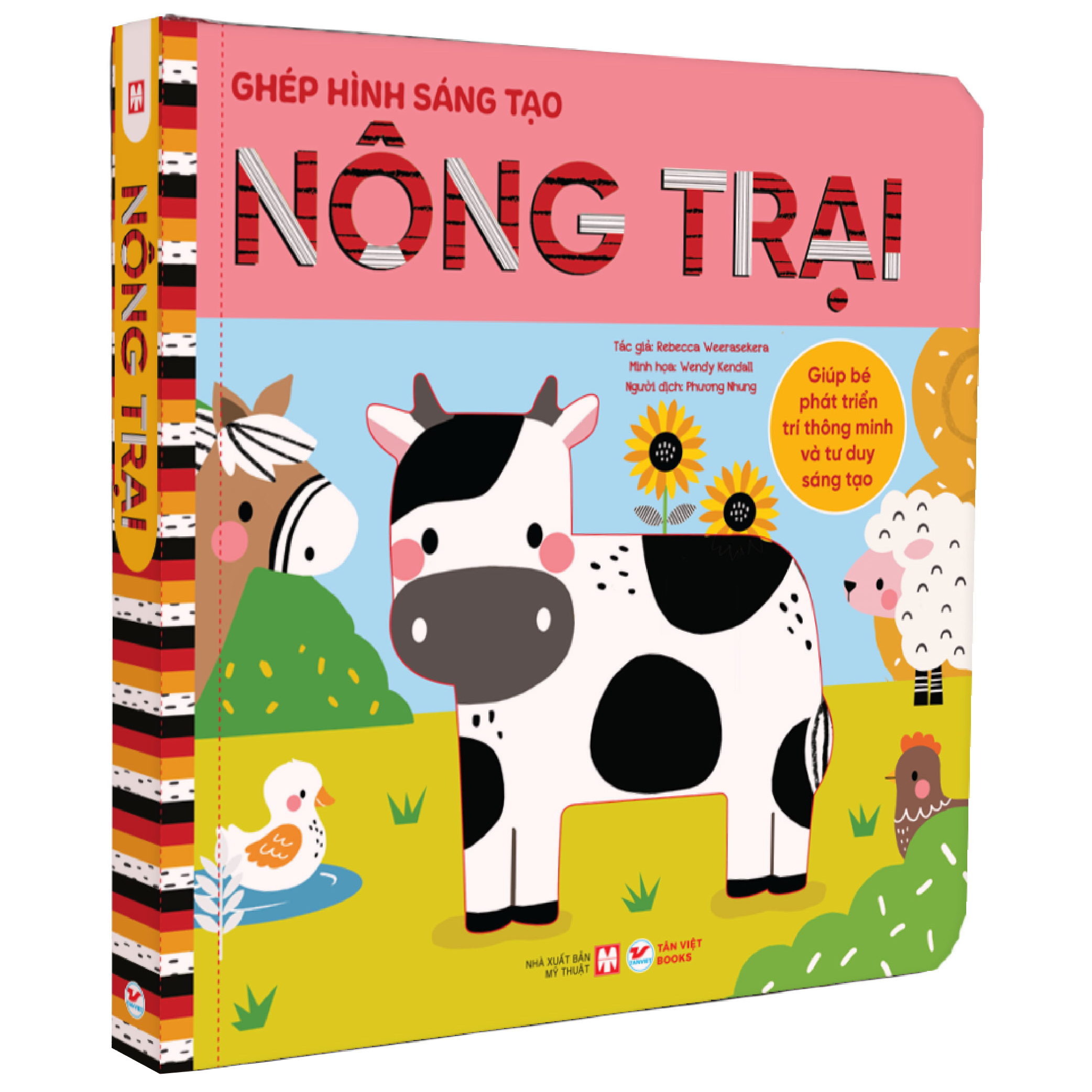 ghép hình sáng tạo - nông trại