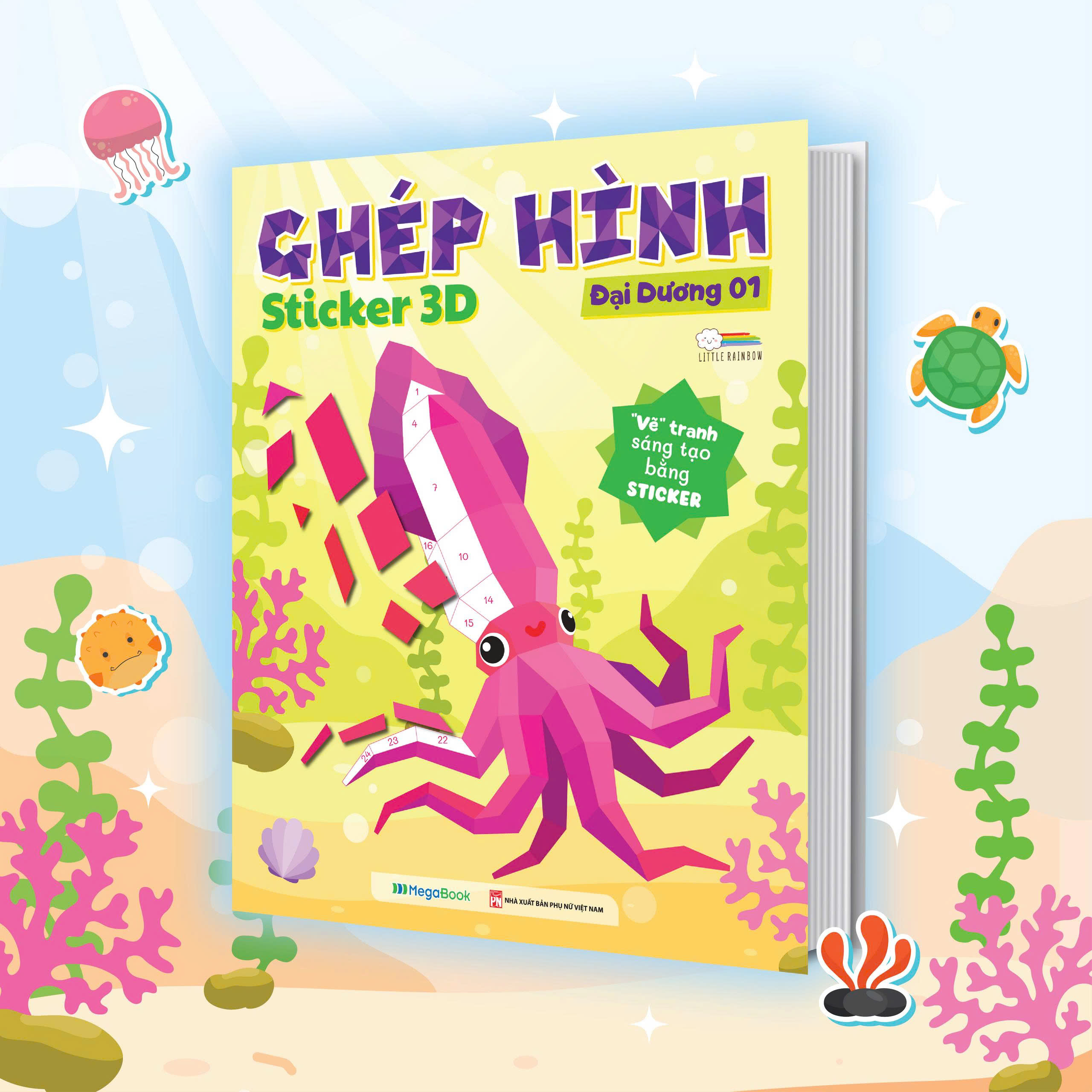 Ghep Hinh Sticker 3D - Dai Duong 01