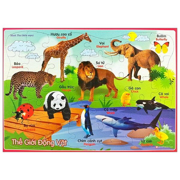 ghép hình - thế giới động vật