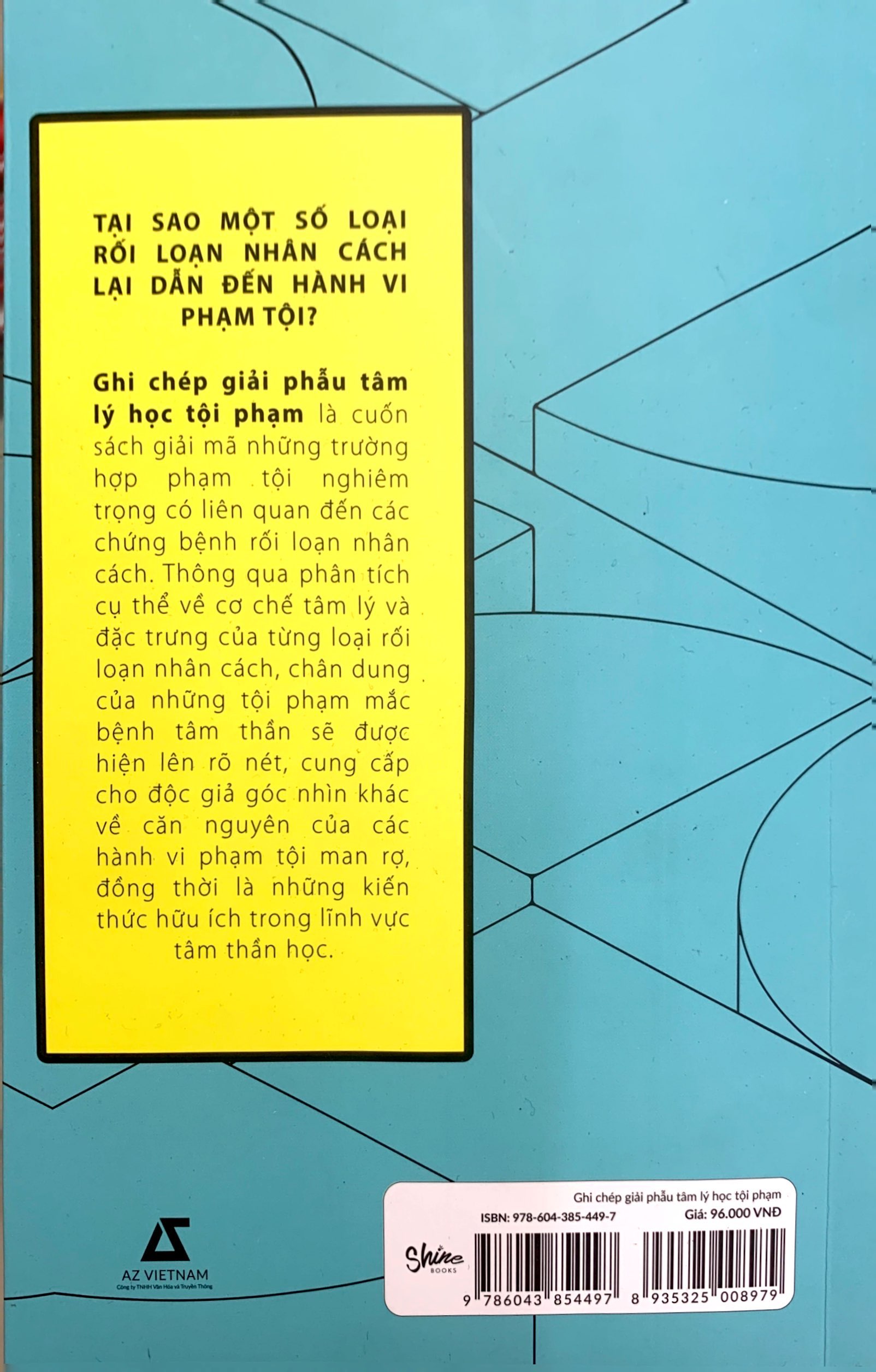 ghi chép giải phẫu tâm lý học tội phạm
