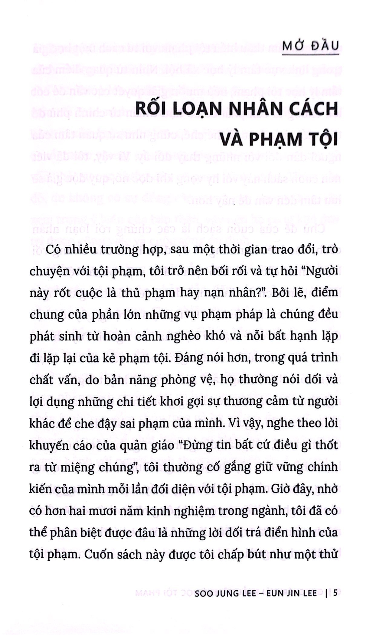 ghi chép giải phẫu tâm lý học tội phạm