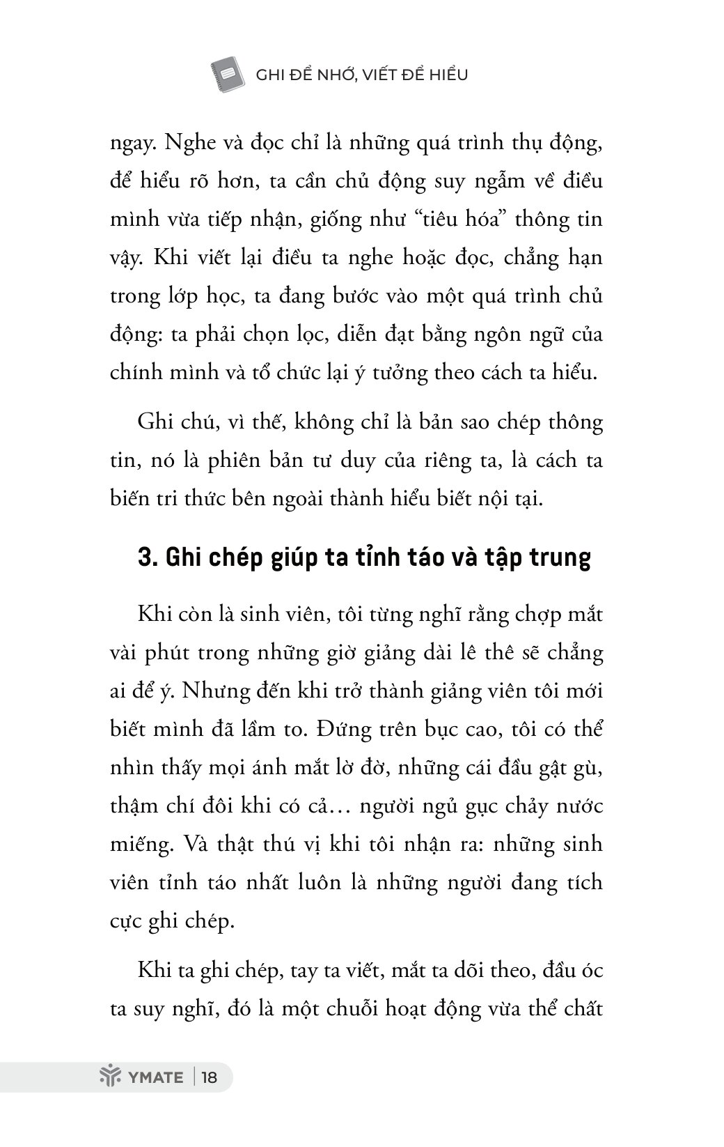 Ghi Để Nhớ, Viết Để Hiểu - Kích Hoạt Não Bộ Bằng Phương Pháp Ghi Chép Thông Minh