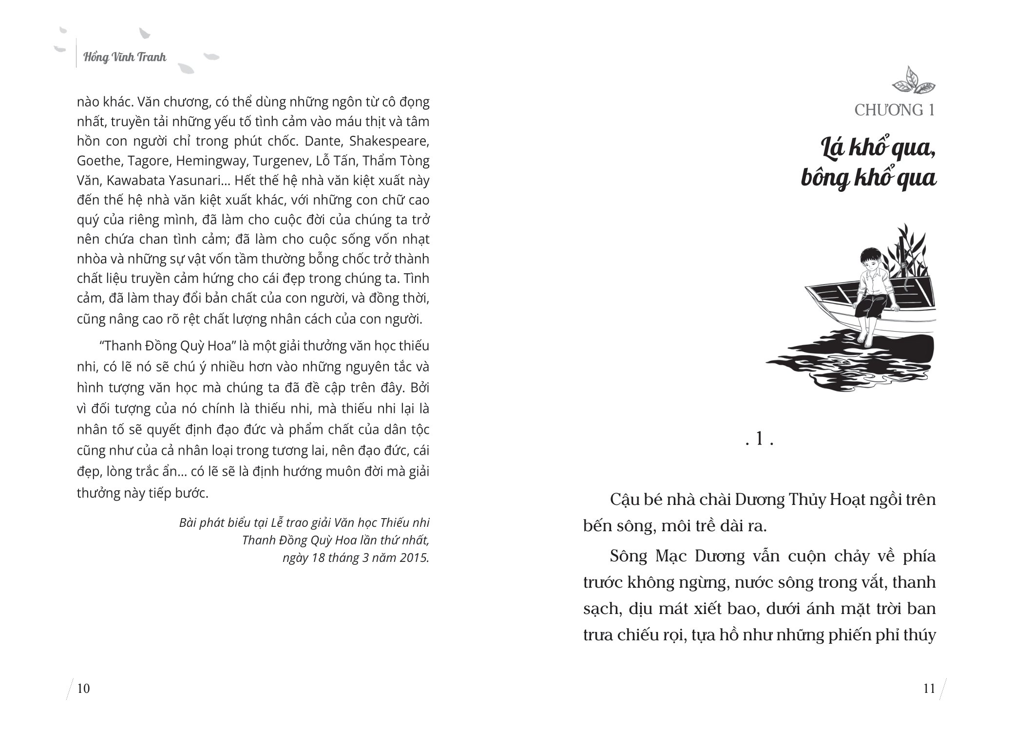 gia đình bên sông