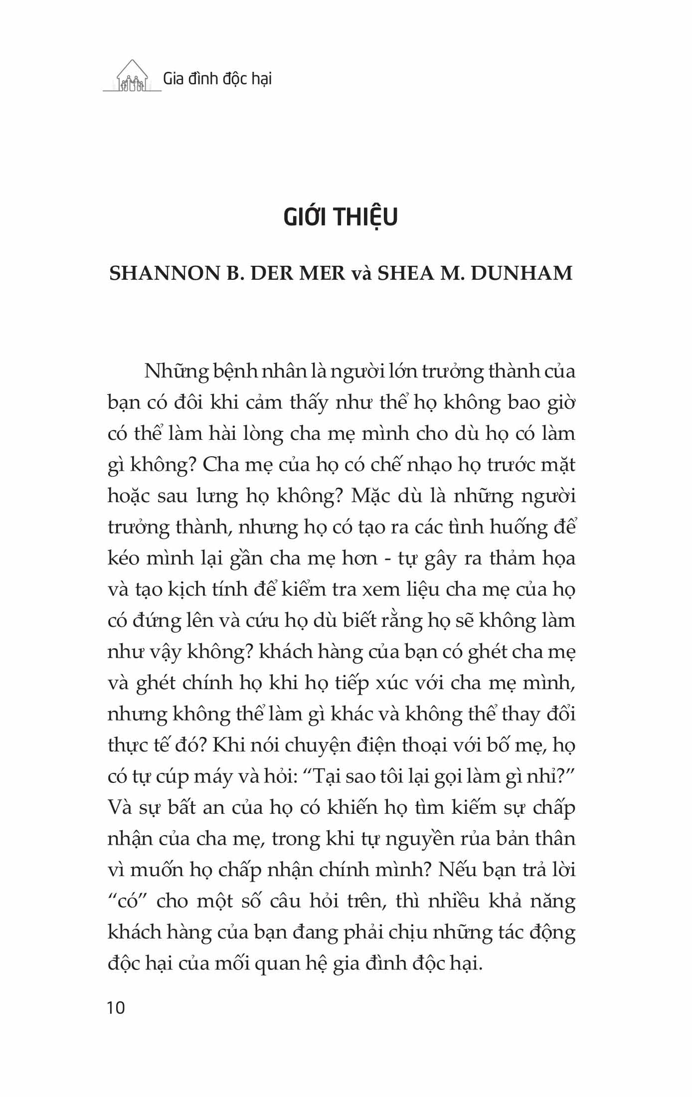 gia đình độc hại