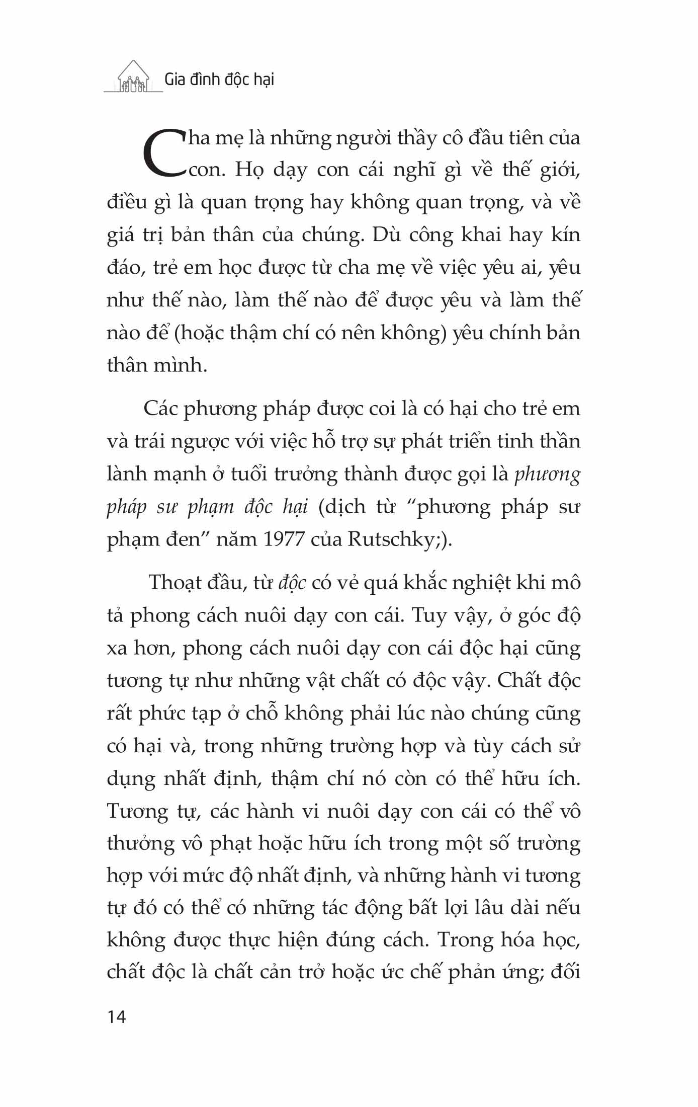 gia đình độc hại