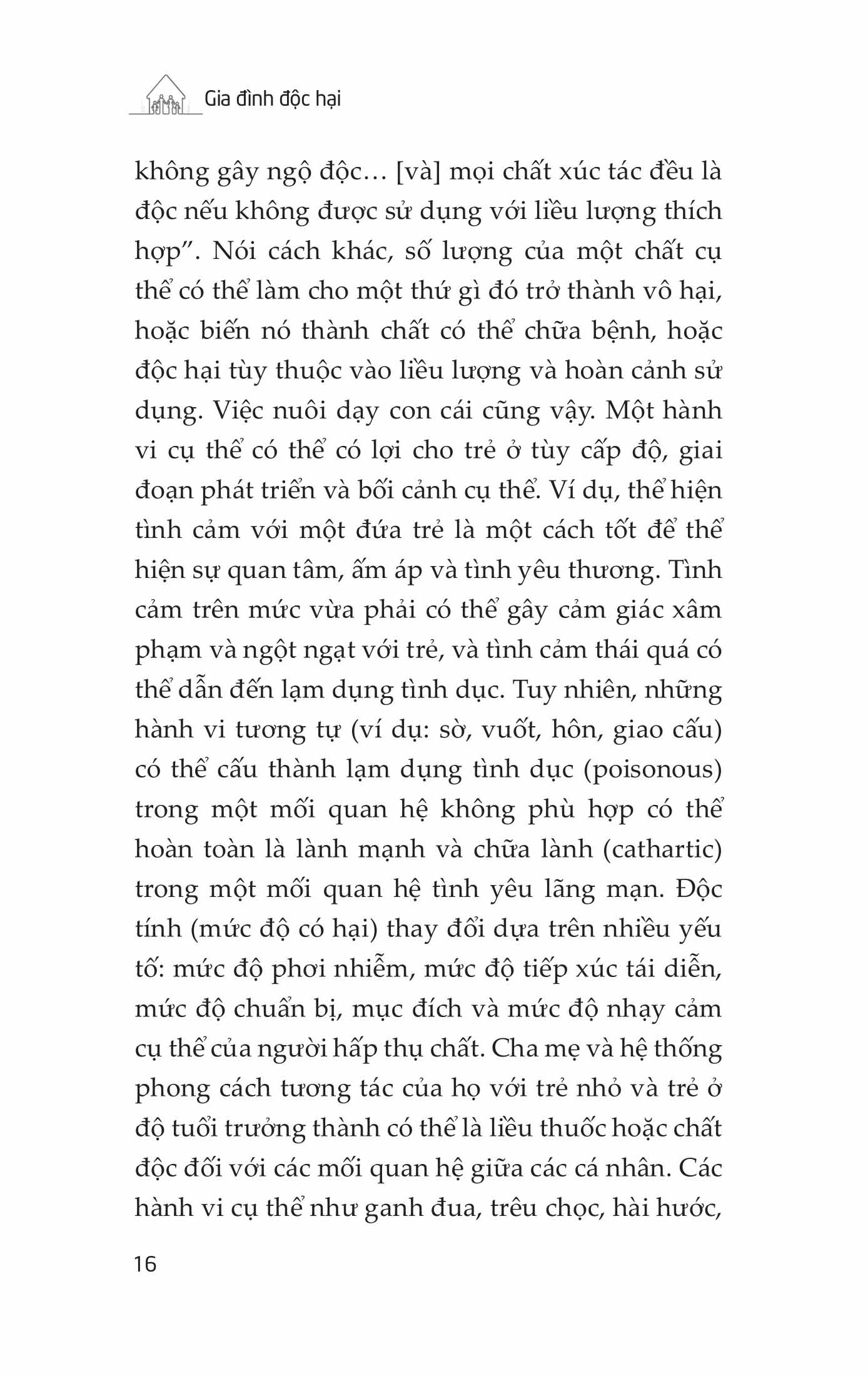 gia đình độc hại