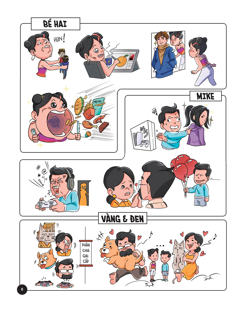 gia đình dzăn hoá - nơi tình yêu bắt đầu bất ổn