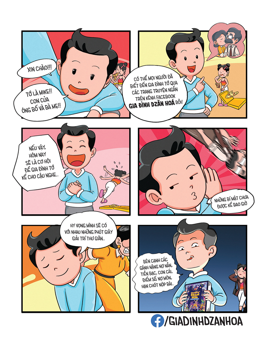 gia đình dzăn hoá - nơi tình yêu bắt đầu bất ổn