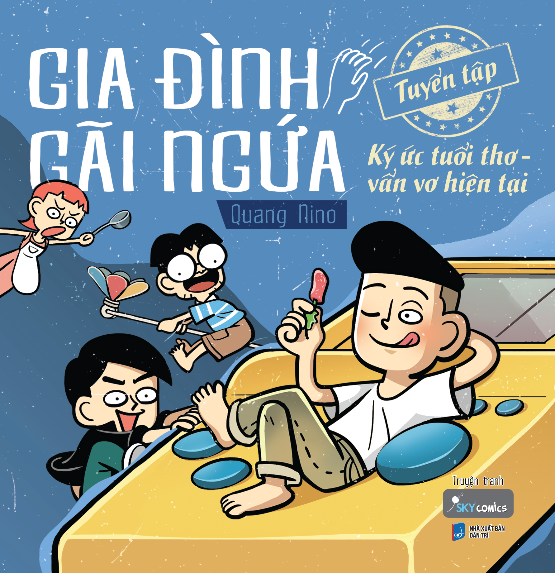 gia đình gãi ngứa: tuyển tập ký ức tuổi thơ - vẩn vơ hiện tại - tặng kèm bookmark 2 mặt (tái bản 2023)